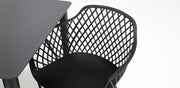 Java 7pc Dining Setting - Black